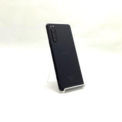 【全額返金保証】【最速発送】Sony Xperia 5 II 128GB ブラック docomo SO-52A 白ロム 動作確認済