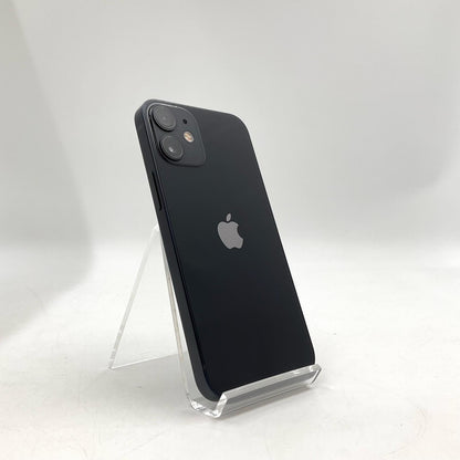 【全額返金保証】【最速発送】Apple iPhone iPhone 12 mini 128GB ブラック docomo 白ロム 美品 動作確認済 99%