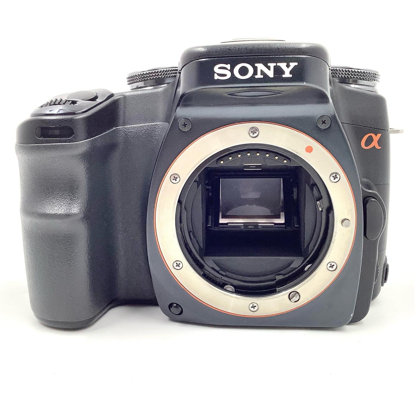 【全額返金保証】【最速発送】Sony デジタル一眼 α100 DSLR-A100 ボディ ブラック 動作確認済