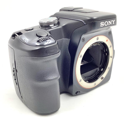 【全額返金保証】【最速発送】Sony デジタル一眼 α100 DSLR-A100 ボディ ブラック 動作確認済