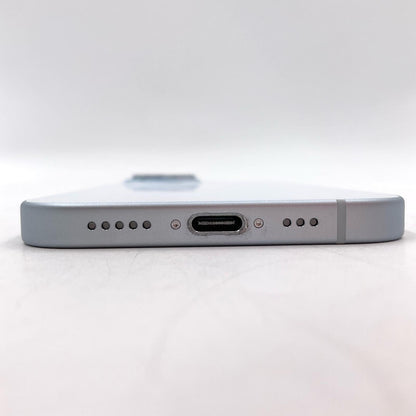 【全額返金保証】【最速発送】Apple iPhone iPhone 15 128GB ブルー au 美品 動作確認済 85%