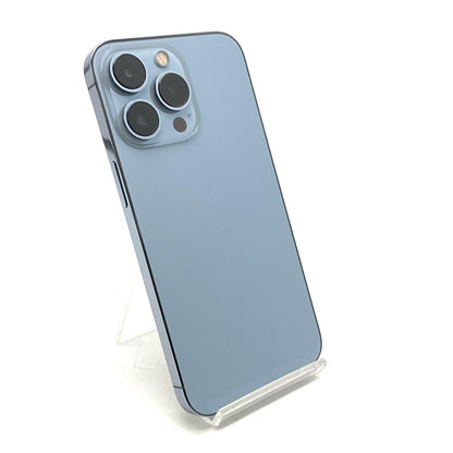 【全額返金保証】【最速発送】Apple iPhone iPhone 13 Pro 256GB シエラブルー au 白ロム 美品 動作確認済 81%