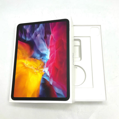 【全額返金保証】【最速発送】Apple iPad Pro 11インチ 第2世代 128GB スペースグレイ WiFi+Cellular Softbank 白ロム 美品 動作確認済