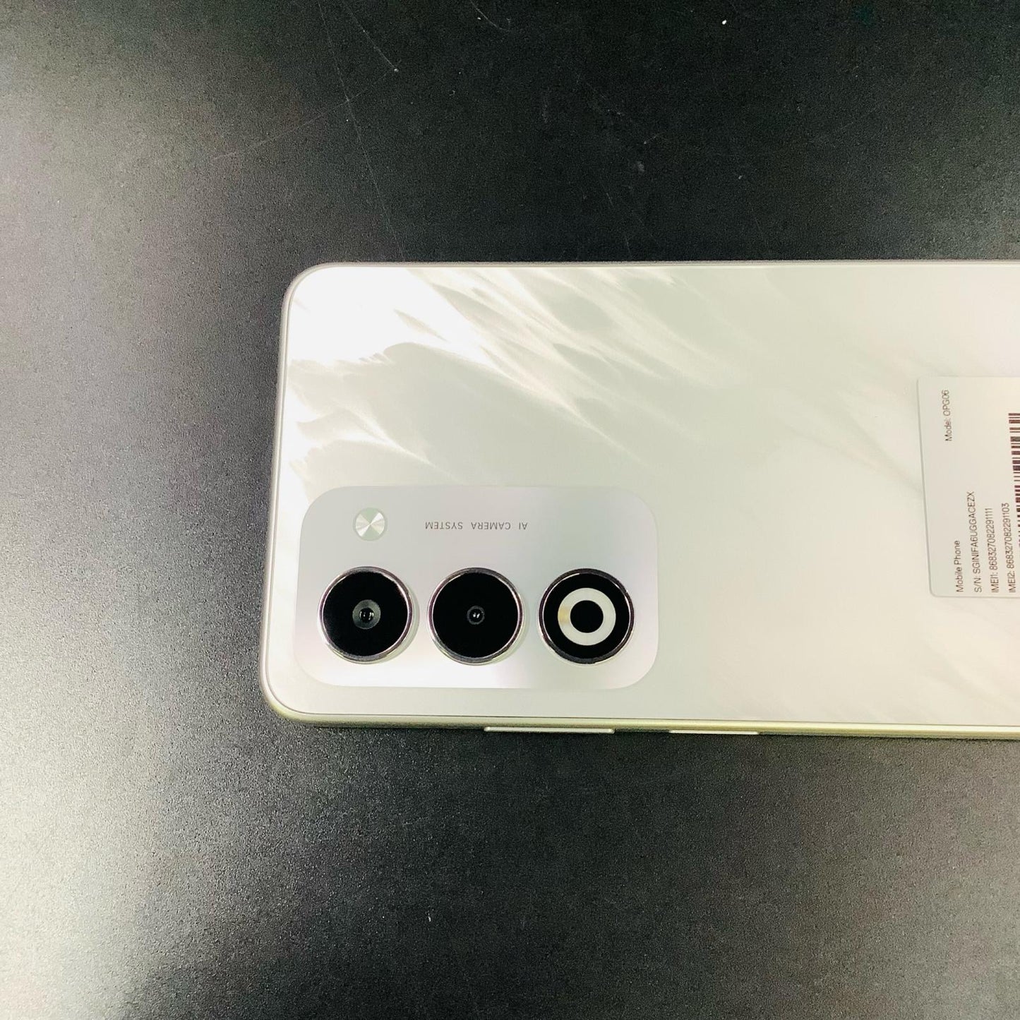 【全額返金保証】【最速発送】OPPO A 5　5G 128GB ホワイト au OPG06 白ロム 超美品 動作確認済