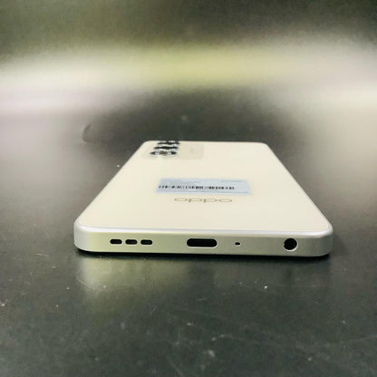 【全額返金保証】【最速発送】OPPO A 5　5G 128GB ホワイト au OPG06 白ロム 超美品 動作確認済