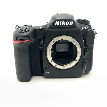 【全額返金保証】【最速発送】Nikon デジタル一眼 D500 ボディ ブラック 美品 動作確認済