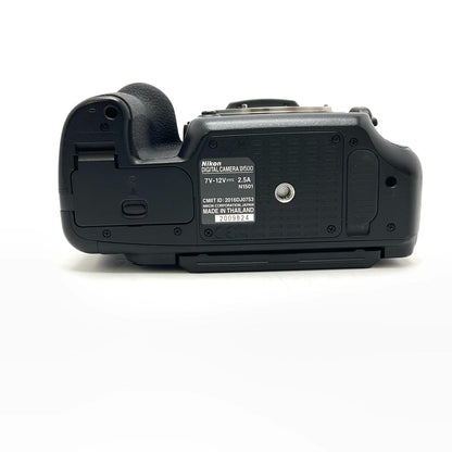 【全額返金保証】【最速発送】Nikon デジタル一眼 D500 ボディ ブラック 美品 動作確認済