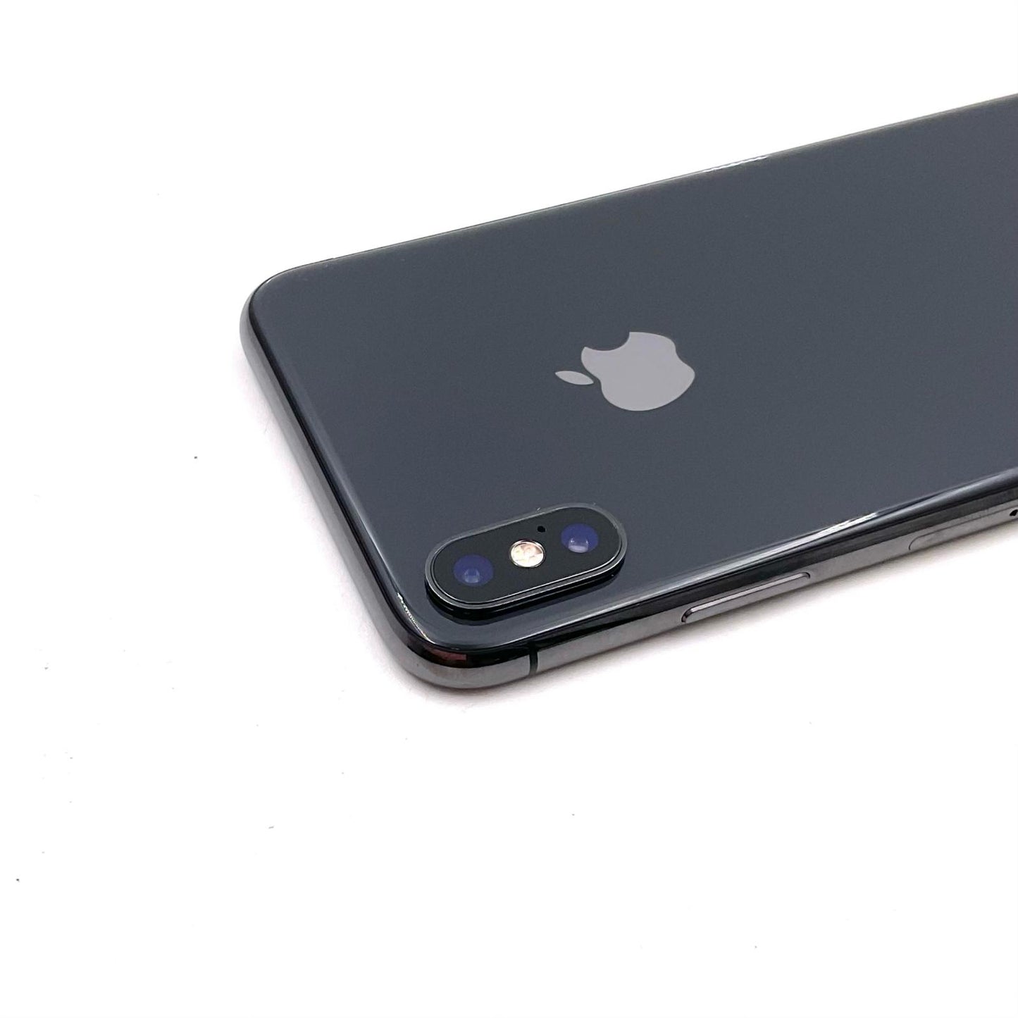 【全額返金保証】【最速発送】Apple iPhone iPhone X 64GB スペースグレイ au 白ロム 美品 動作確認済 100%