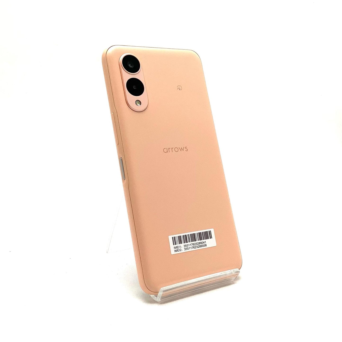 【全額返金保証】【最速発送】富士通 arrows We2 64GB ライトオレンジ Softbank SIMフリー FNSAB3 白ロム 超美品 動作確認済