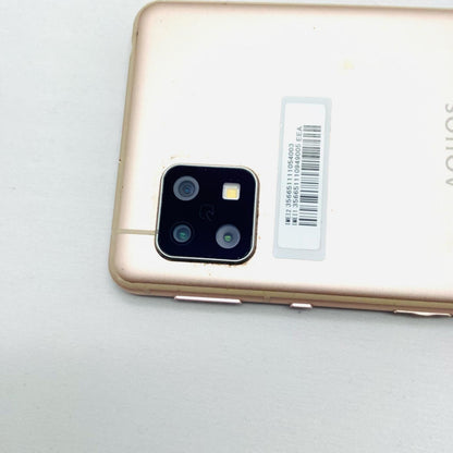 【全額返金保証】【最速発送】SHARP AQUOS sense5G 64GB ライトカッパー SIMフリー SH-M17 白ロム 動作確認済