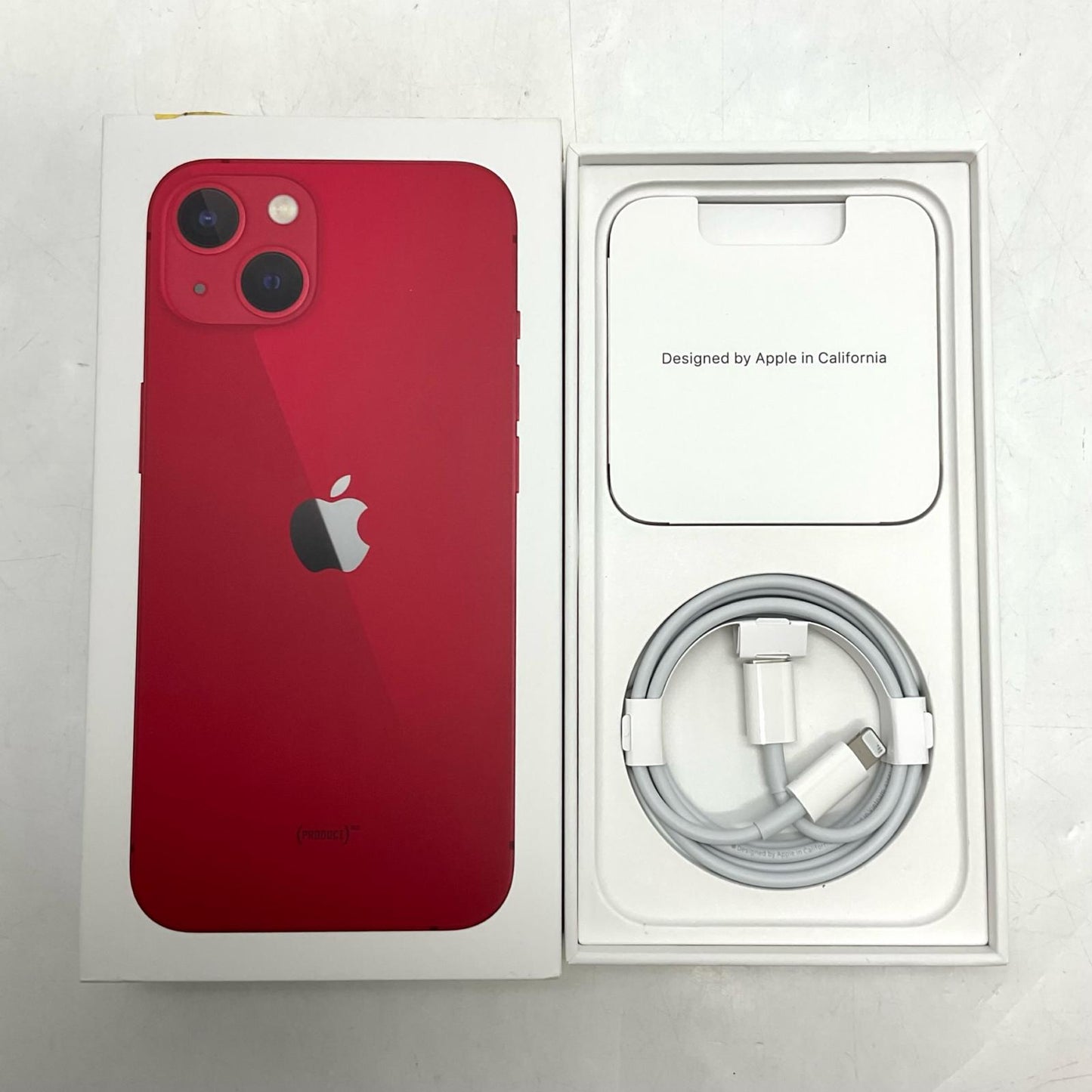 【全額返金保証】【最速発送】Apple iPhone iPhone 13 128GB (PRODUCT)RED Softbank SIMフリー 白ロム 動作確認済 77%