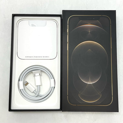 【全額返金保証】【最速発送】Apple iPhone iPhone Pro 12 Pro 128GB ゴールド au SIMフリー 白ロム 動作確認済 78%