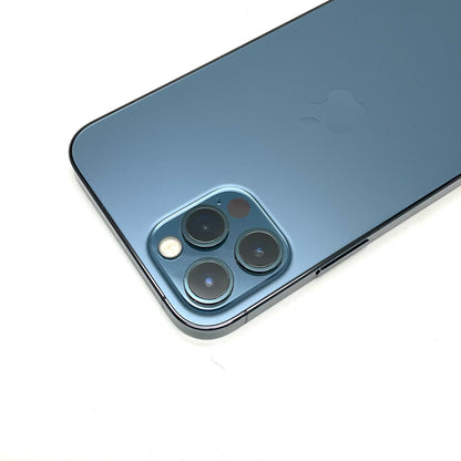 【全額返金保証】【最速発送】Apple iPhone iPhone Pro 12 Pro 256GB ブルー au SIMフリー 白ロム 動作確認済 77%