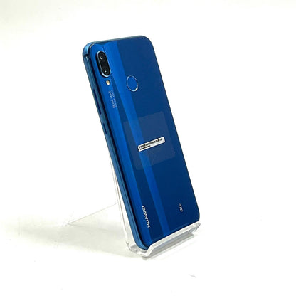 【全額返金保証】【最速発送】Huawei P20 lite 64GB ブルー au HWV32 白ロム 美品 動作確認済
