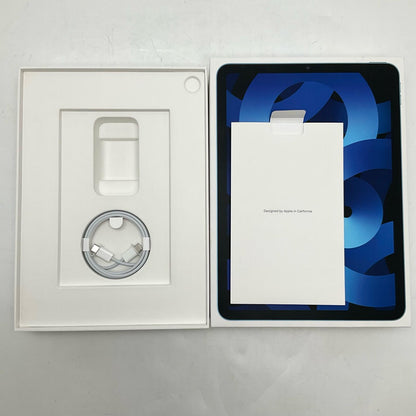 【全額返金保証】【最速発送】Apple iPad Air 10.5インチ 第5世代 256GB ブルー Wi-Fi 美品 動作確認済