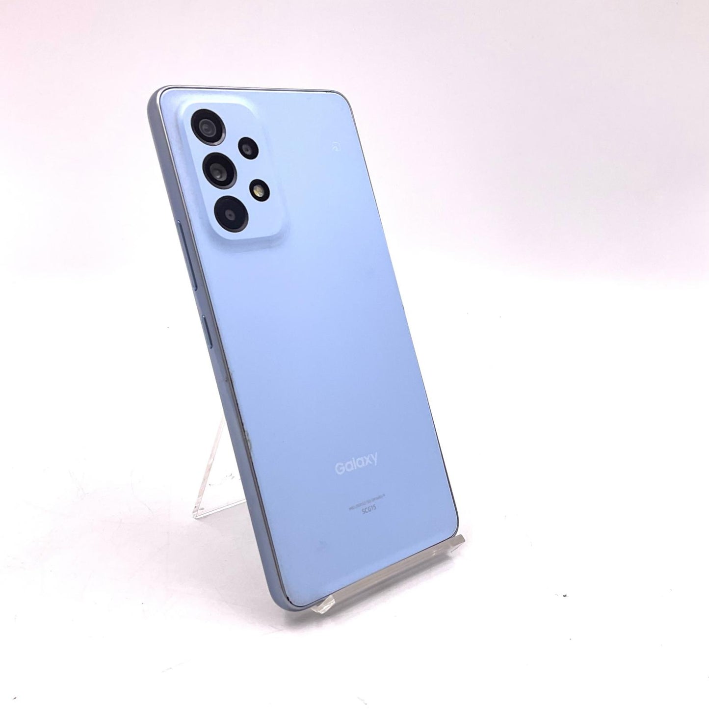 【最速発送】SAMSUNG Galaxy A53 5G 128GB オーサムブルー au SCG15【難有】