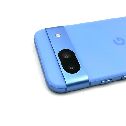 【全額返金保証】【最速発送】Google Pixel 8a 128GB 薄いブルー au 美品 動作確認済