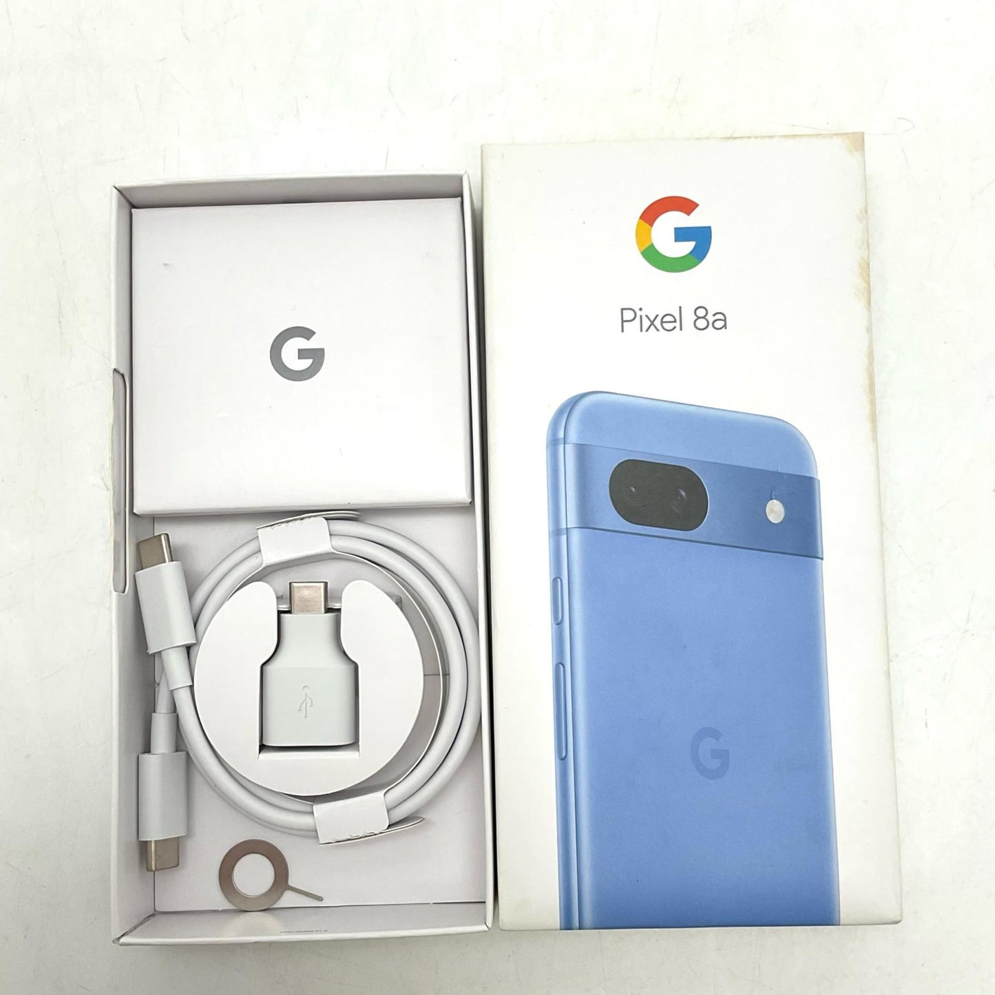 【最速発送】Google Pixel 8a 128GB Bay au G576D 白ロム【難有】