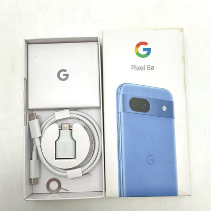 【最速発送】Google Pixel 8a 128GB Bay au G576D 白ロム【難有】