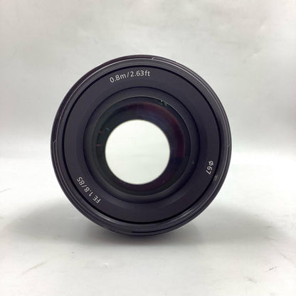 【全額返金保証】【最速発送】Sony FE 85mm F1.8 SEL85F18 美品 動作確認済