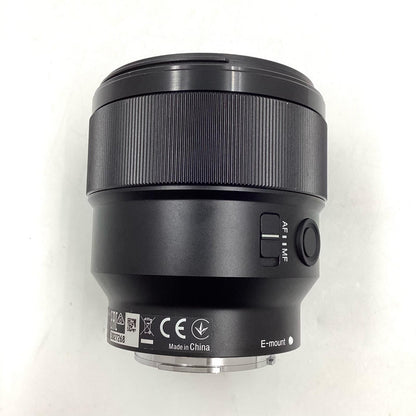 【全額返金保証】【最速発送】Sony FE 85mm F1.8 SEL85F18 美品 動作確認済