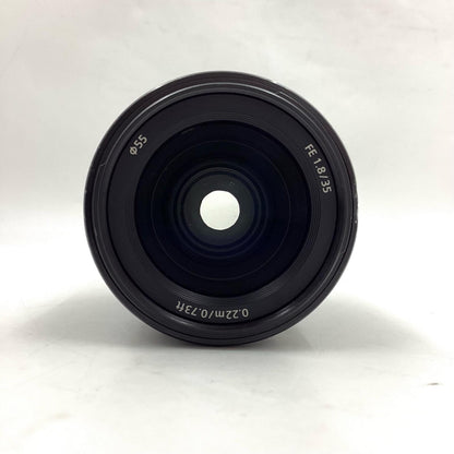 【全額返金保証】【最速発送】Sony FE 35mm F1.8 SEL35F18F 動作確認済