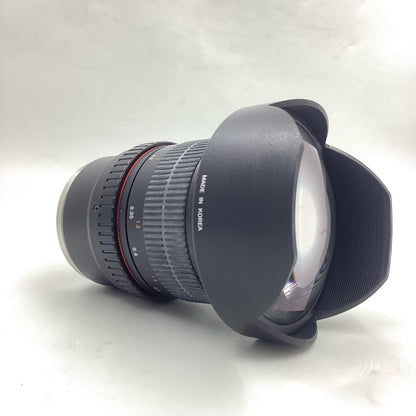 【全額返金保証】【最速発送】SAMYANG 14mm F2.8 ED AS IF UMC [ソニーE用] 動作確認済