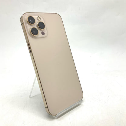 【全額返金保証】【最速発送】Apple iPhone iPhone 12 Pro Max 512GB ゴールド docomo SIMフリー 白ロム 動作確認済 79%