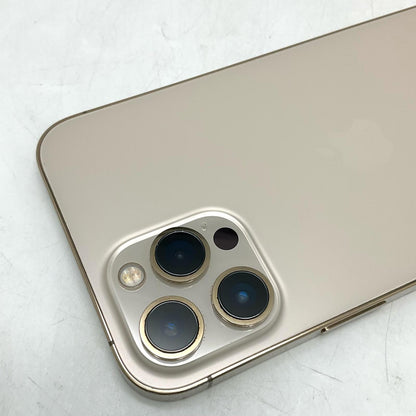 【全額返金保証】【最速発送】Apple iPhone iPhone 12 Pro Max 512GB ゴールド docomo SIMフリー 白ロム 動作確認済 79%