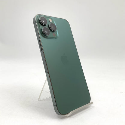 【全額返金保証】【最速発送】Apple iPhone iPhone 13 Pro Max 128GB アルパイングリーン 楽天モバイル SIMフリー 白ロム 動作確認済 83%