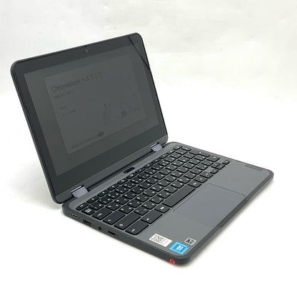 【全額返金保証】【最速発送】Lenovo 500e Chromebook 82JCS0BP00 11.6インチ Celeron N4500 @ 1.10GHz 4GB eMMC 32GB 美品 動作確認済