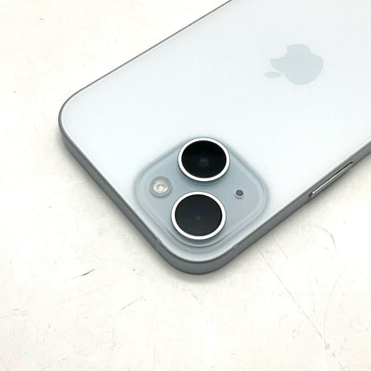 【全額返金保証】【最速発送】Apple iPhone iPhone 15 128GB ブルー 楽天モバイル SIMフリー 白ロム 動作確認済 75%