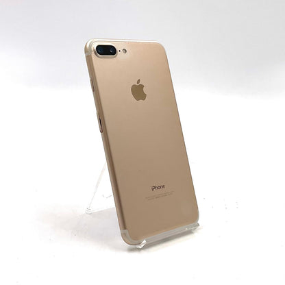 【全額返金保証】【最速発送】Apple iPhone iPhone 7 Plus 128GB ゴールド au 白ロム 動作確認済 87%