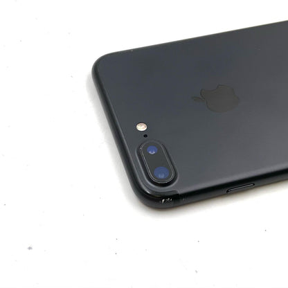 【全額返金保証】【最速発送】Apple iPhone iPhone 7 Plus 128GB ブラック au 白ロム 動作確認済 83%