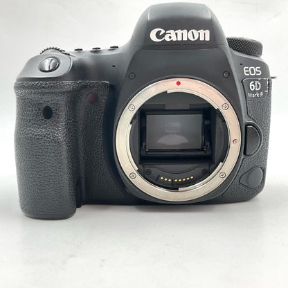 【全額返金保証】【最速発送】Canon デジタル一眼 EOS 6D Mark II ボディ ブラック 美品 動作確認済