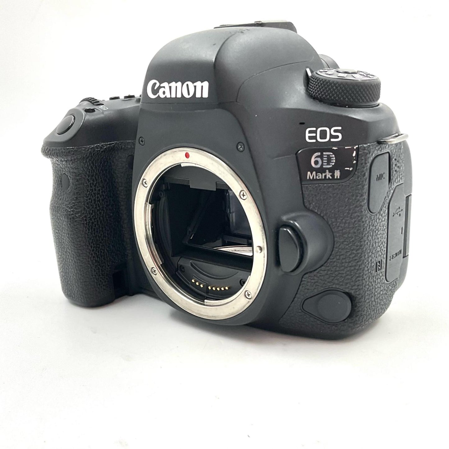 【全額返金保証】【最速発送】Canon デジタル一眼 EOS 6D Mark II ボディ ブラック 美品 動作確認済