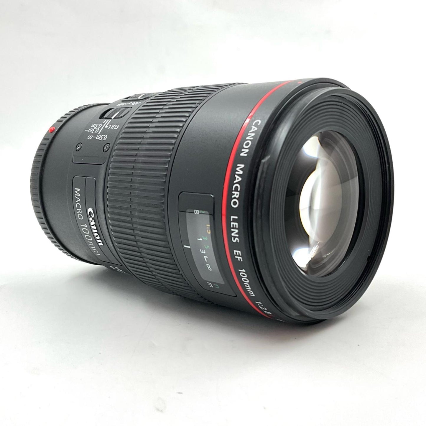 【全額返金保証】【最速発送】Canon EF100mm F2.8L マクロ IS USM 美品 動作確認済