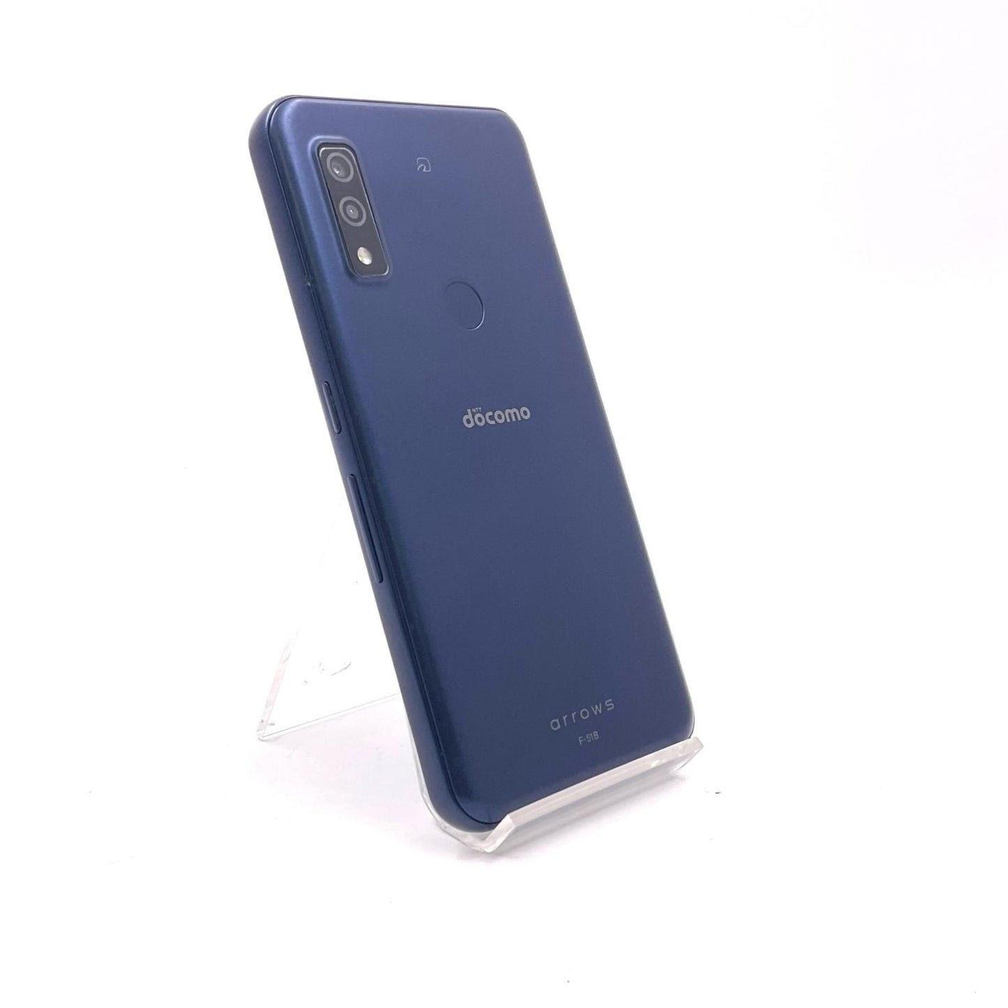 【全額返金保証】【最速発送】富士通 arrows We 64GB ネイビー docomo F-51B 白ロム 動作確認済