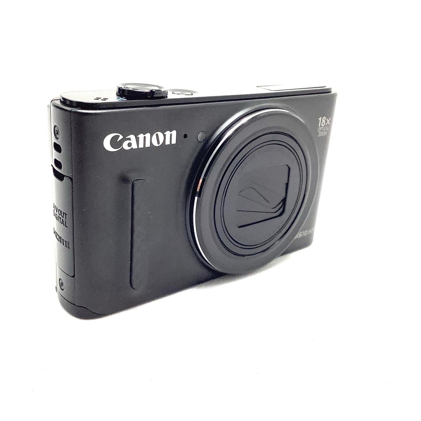 【全額返金保証】【最速発送】Canon コンパクトデジタルカメラ PowerShot SX610 HS [ブラック] 超美品 動作確認済