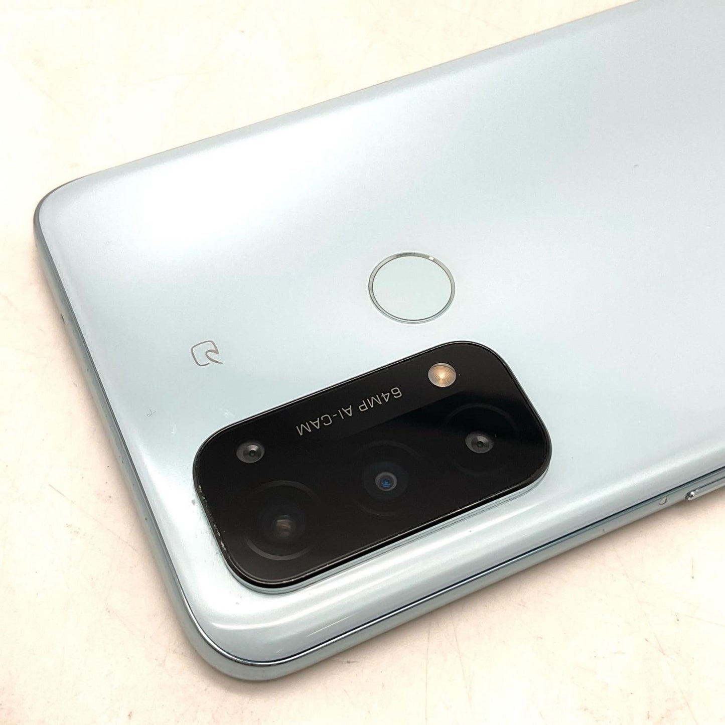 【全額返金保証】【最速発送】OPPO Reno 5A 128GB アイスブルー Softbank SIMフリー A101OP 白ロム 美品 動作確認済