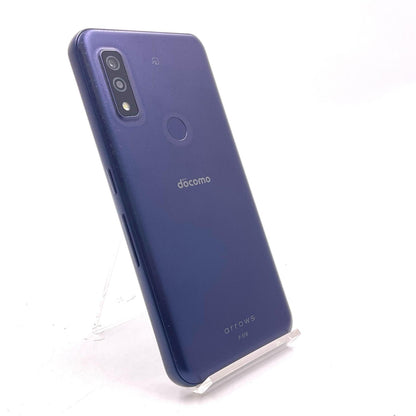 【全額返金保証】【最速発送】富士通 arrows We 64GB ネイビー docomo F-51B 白ロム 動作確認済