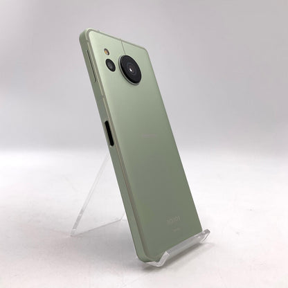 【最速発送】 AQUOS sense8 128GB グリーン系 docomo SIMフリー SH-54D 白ロム【難有】