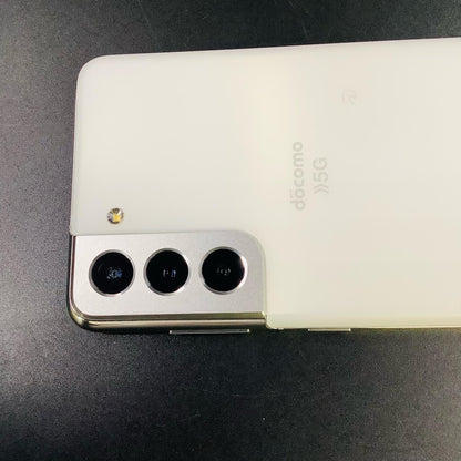 【最速発送】 Galaxy S21 5G 256GB ホワイト系 docomo SIMフリー SC-51B 白ロム【難有】