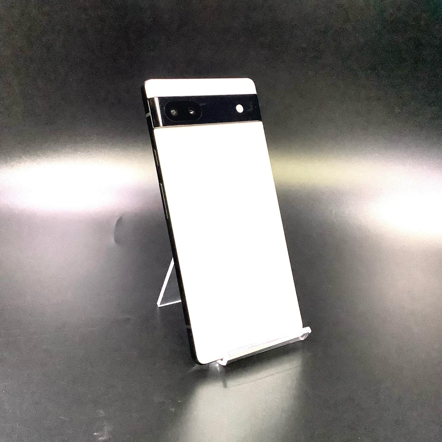 【最速発送】 Google Pixel 6a 128GB ホワイト系 au SIMフリー Pixel 6a 白ロム【難有】