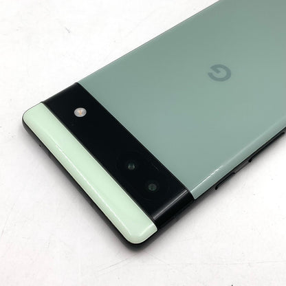 【最速発送】 Google Pixel 6a 128GB グリーン系 softbank SIMフリー Pixel 6a 白ロム【難有】