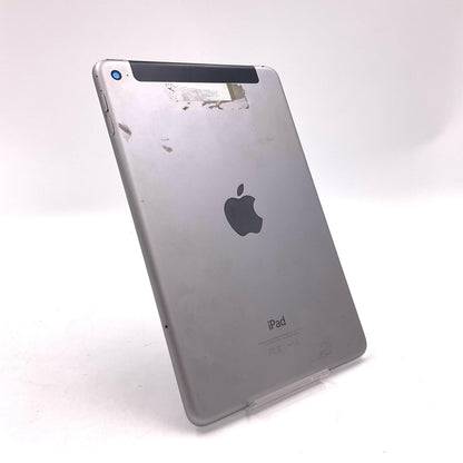 【最速発送】Apple iPad iPad mini 4 Wi-Fi + Cellular 32GB Space Gray softbank 白ロム【難有】