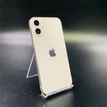 【最速発送】Apple iPhone iPhone 12 mini 128GB White softbank 白ロム【難有】 76%