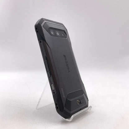 【最速発送】 TORQUE 5G 128GB ブラック系 au KYG01 白ロム【難有】