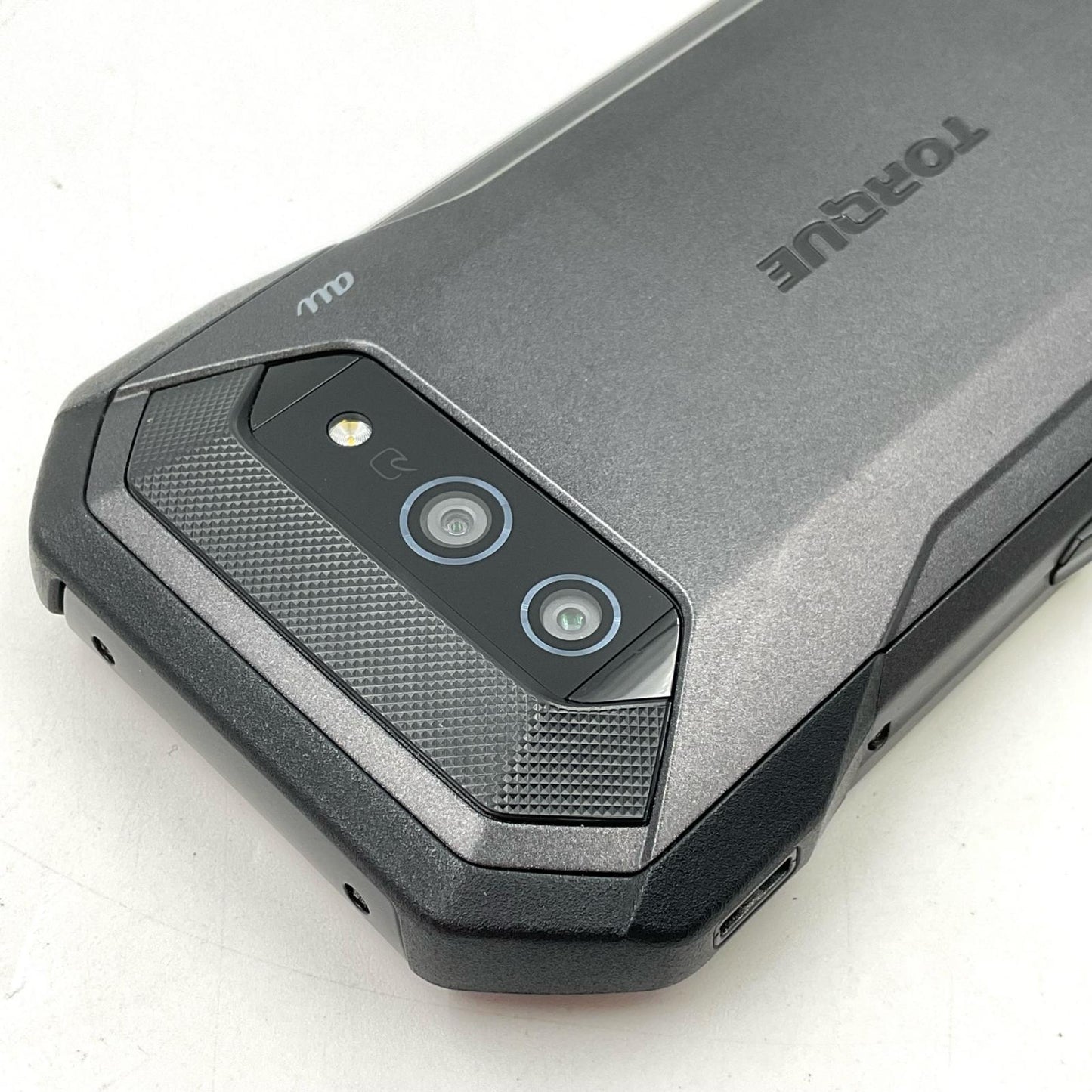【最速発送】 TORQUE 5G 128GB ブラック系 au KYG01 白ロム【難有】