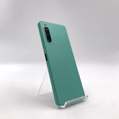 【最速発送】 Xperia 10 IV 128GB グリーン系 docomo SIMフリー SO-52C 白ロム【難有】